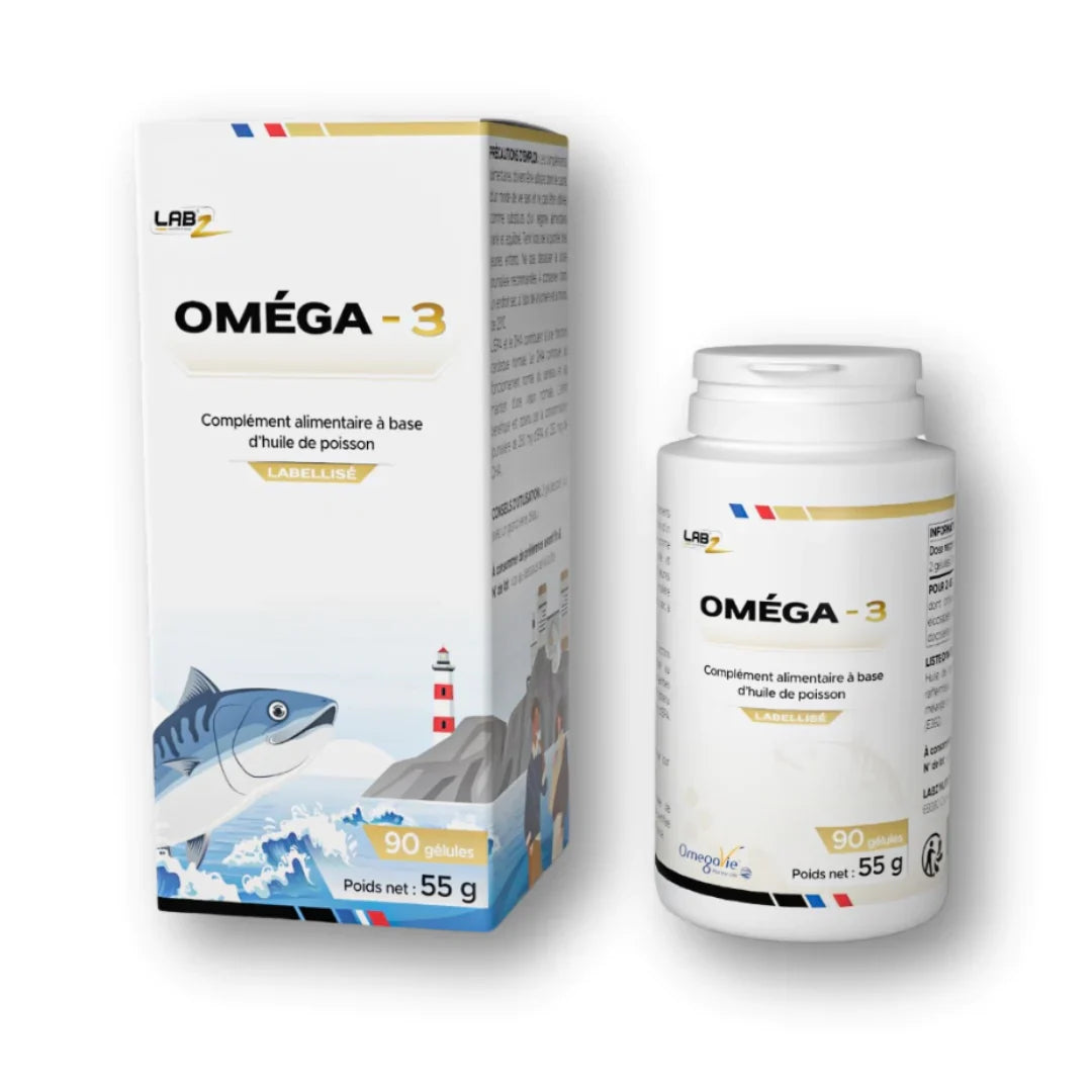 Oméga 3 OmegaVie® Labz-Nutrition - 90 gélules