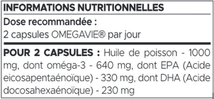 Oméga 3 OmegaVie® Labz-Nutrition - 90 gélules